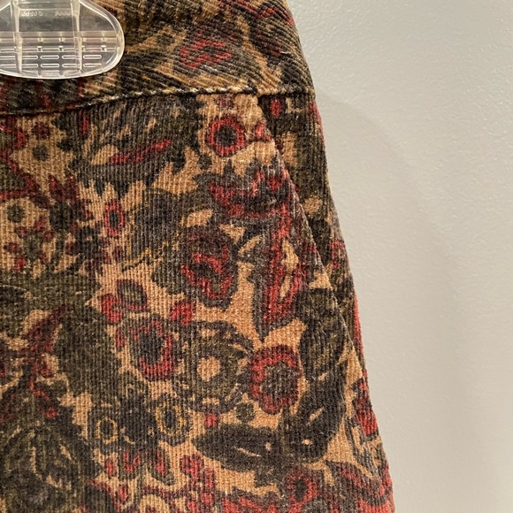 PAISLEY PRINT SKIRT - Picture 3 of 4